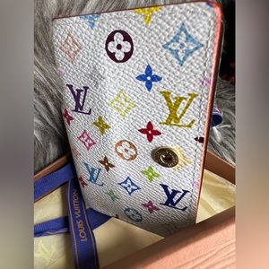 Vintage Brand New Multi Color LV address book Brand New….100% Authentic